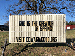 God is the Creator of Spring!